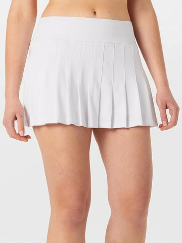 Buy white New Tail Women's Jillian 13.5" Pleated Skort