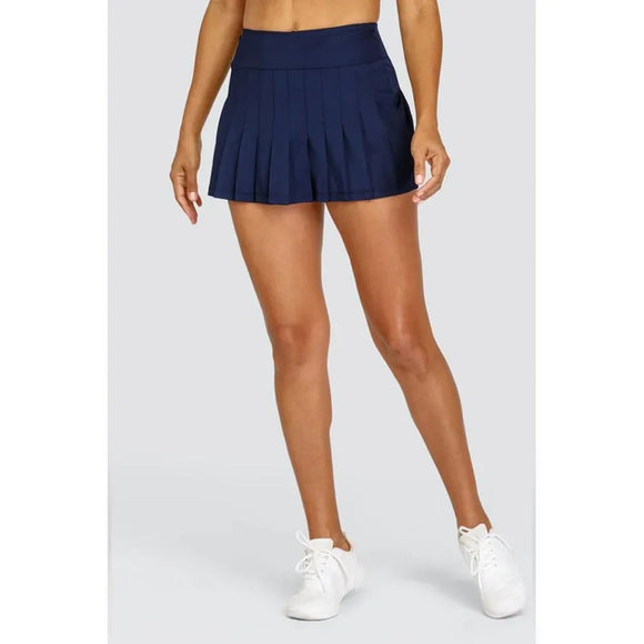 New Tail Women's Jillian 13.5" Pleated Skort
