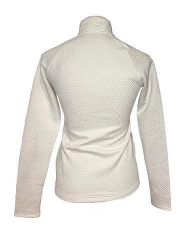 Adidas White Quilted Full Zip Jacket Size XS - 0