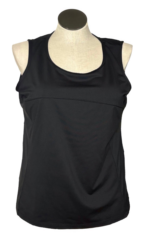 Tail Mesh Panel Black Tank Size XL