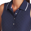 New Puma Women's X AP Jacquard Sleeveless Golf Polo MSP$75-2