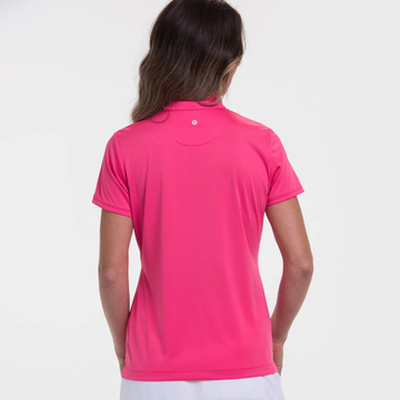 New EP NY Convertible Zip Mock Polo - Fruit Punch Size L - 0