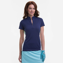 New EP NY Zip Mock Polo w/ Contrast - Inky Multi Size L-1
