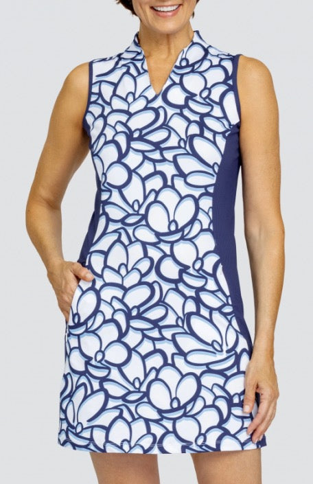 Tail Activewear Rubylou Sleeveless Golf Dress in Navy MSP$110