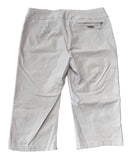 Jamie Sadock Women's Light Gray Bermuda Golf Short Size 12-2