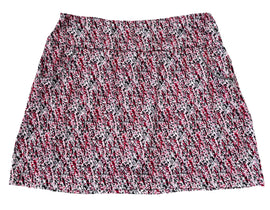 EP NY Women's Pink & Gray Print Golf Skort Size L
