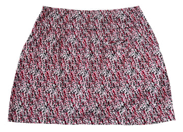 EP NY Women's Pink & Gray Print Golf Skort Size L - 0