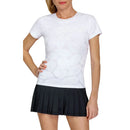 New Tail Activewear Oriana Short Sleeve Tennis Top - Fading Leaves Size M MSP$70-1