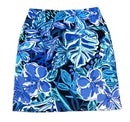Swing Control Women's Black & Blue Floral Golf Skort Size 0-2