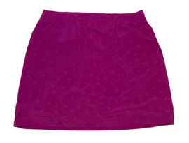 Chicos by Zenergy Women's Magenta Star Print Golf Skort Size 2.5 (L)