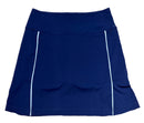 Kinona Navy Skort w/ White Side Stripe Size S-1