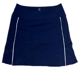 Kinona Navy Skort w/ White Side Stripe Size S - 0