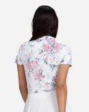 New Bad Birdie Women's Core Golf Polo - Spring Showers-3