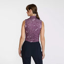 New Bad Birdie Women's Sleeveless Core Golf Polo - Rave Runner-3