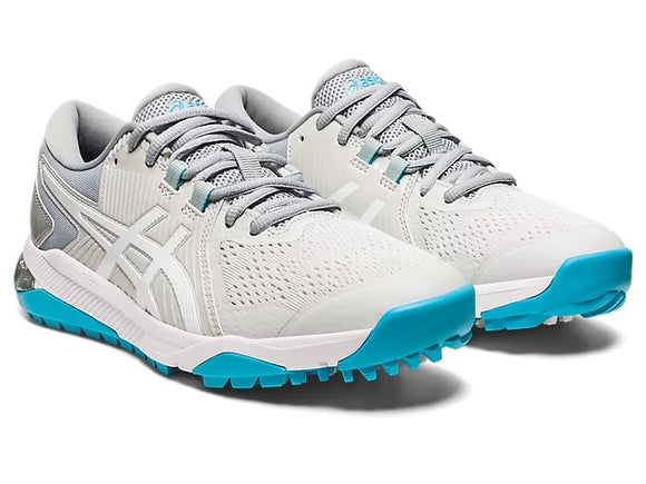 New Women's Asics Gel Course Glide Golf Shoes- Gray/Blue Size 7