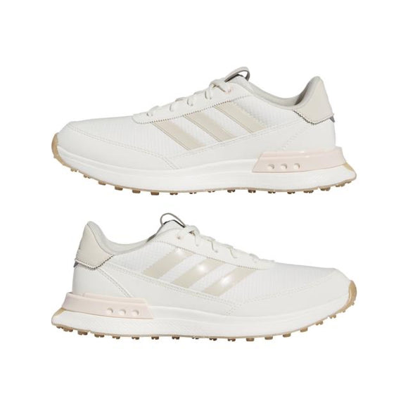 New Women's Adidas S2G SL Golf Shoes White/Pink Size 9
