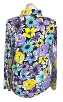 Ibkul Women's Madeline Golf Pullover in Purple Size XXL-2