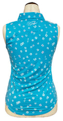 New Sunday Swagger Sleeveless Golf Top - Birdie Blossoms-2
