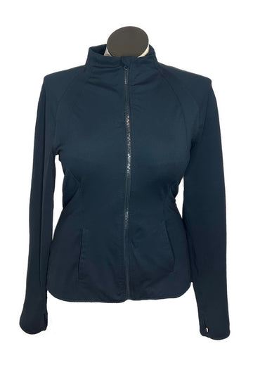Yogalicious Women's Ultra Soft Evergreen Full-zip Jacket Size L