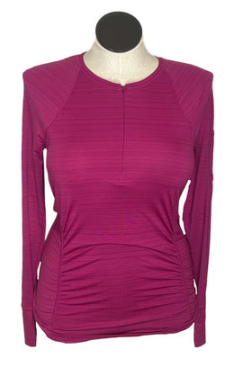 Athleta Women's Pink Heathered Pullover Size L MSP$69