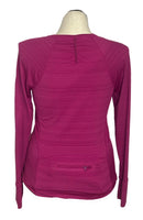 Athleta Women's Pink Heathered Pullover Size L MSP$69-2
