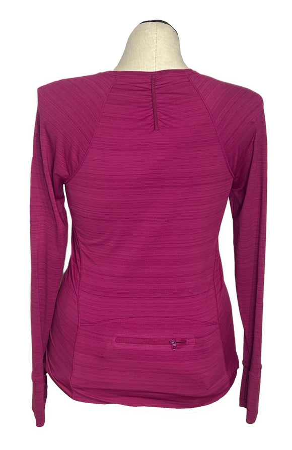 Athleta Women's Pink Heathered Pullover Size L MSP$69