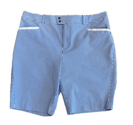 New Ralph Lauren RLX Blue & White Seersucker Shorts  MSP$148