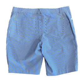 New Ralph Lauren RLX Blue & White Seersucker Shorts  MSP$148 - 0