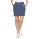 Kjus Women's Ice Printed Golf Skort Size S - Atlanta Blue MSP$106-1