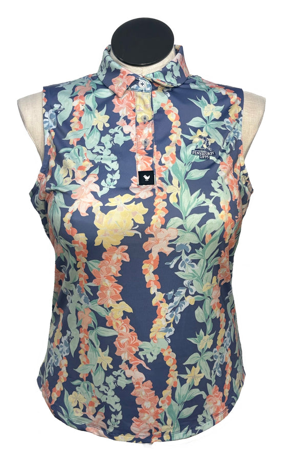 Bad Birdie Women's Lei'd Sleeveless Golf Top w/Logo Size XL