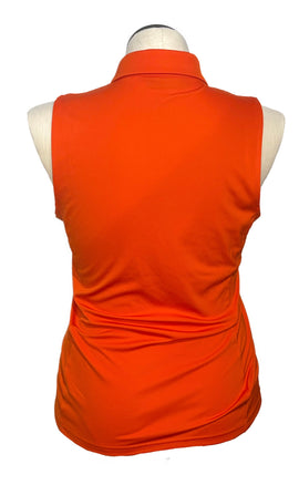 J.Lindeberg Women's Orange Sleeveless Golf Top Size XL - 0