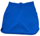 Peter Millar Women's Blue Pull-on Golf Skort Size L-1