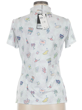 New Bad Birdie Women's Waste Management Open Themed Polo Size M MSP$101 - 0