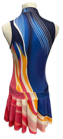 Lucky in Love Airbrush Print Dress Size XS-2