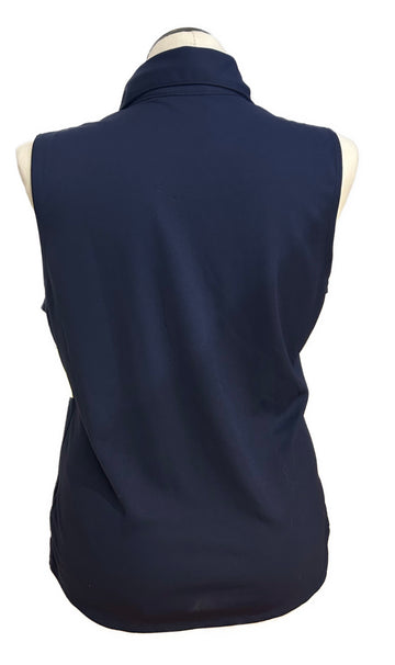 Lady Hagen Navy Sleeveless Polo Size XL - 0