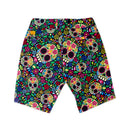 New Loudmouth Women's Bermuda Shorts - Mosaic Skulls MSP$78-3