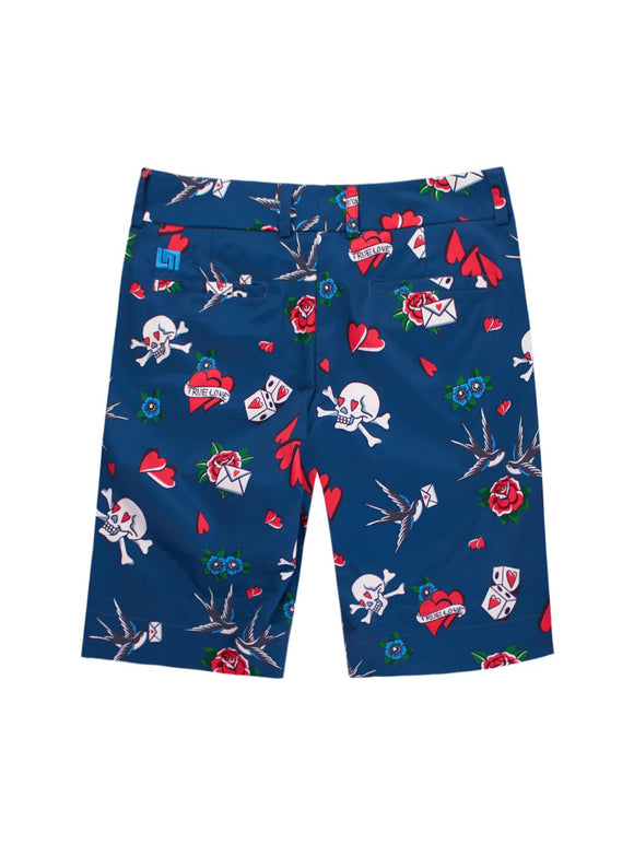 New Loudmouth Women's Bermuda Golf Shorts MSP$78