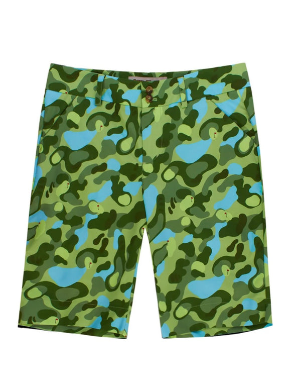 New Loudmouth Women's Bermuda Golf Shorts - Course Camos MSP$78