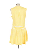 William Murray Yellow Mrtini Print Sleeveless Golf Dress Size L  MSP$125-2