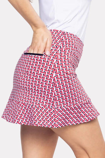 New Golftini Sparkler Golf Skort - Long