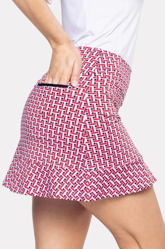 New Golftini Sparkler Golf Skort - Long