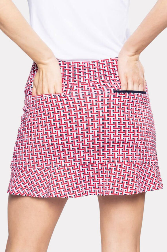 New Golftini Sparkler Golf Skort - Long