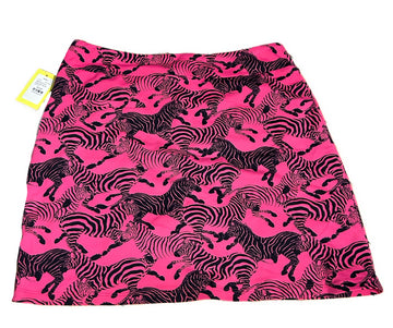 Melly M Hot Pink Zebra Skort Size M - 0