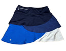 GGBlue Navy, Royal & White Colorblock Layered Skort Size M-1