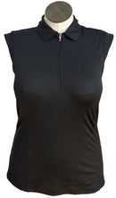 Nivo Black Sleeveless Polo Size M-1