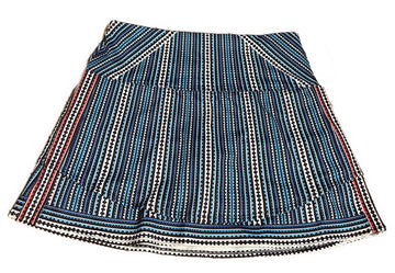Lucky in Love Multicolored Zipper Print Skort Size M