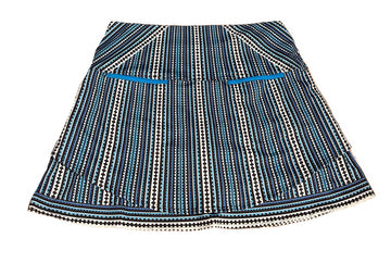 Lucky in Love Multicolored Zipper Print Skort Size M - 0