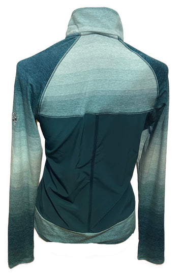 Adidas Golf Turquoise Heather Long Sleeve Pullover Size S - 0