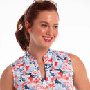 New EP NY Sleeveless Vine Floral Print Golf Polo MSP$84-2