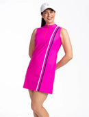 Kinona No Break Sleeveless Golf Dress - Open Air Pink Size M MSP$179-4